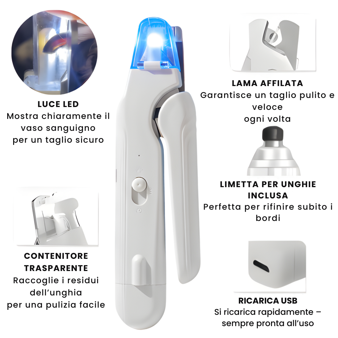 SafeTrim – Taglia le unghie senza rischi né stress