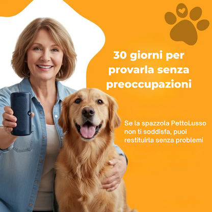 Spazzola per cane PettoLusso