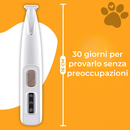 Tosatrice per zampe di cane