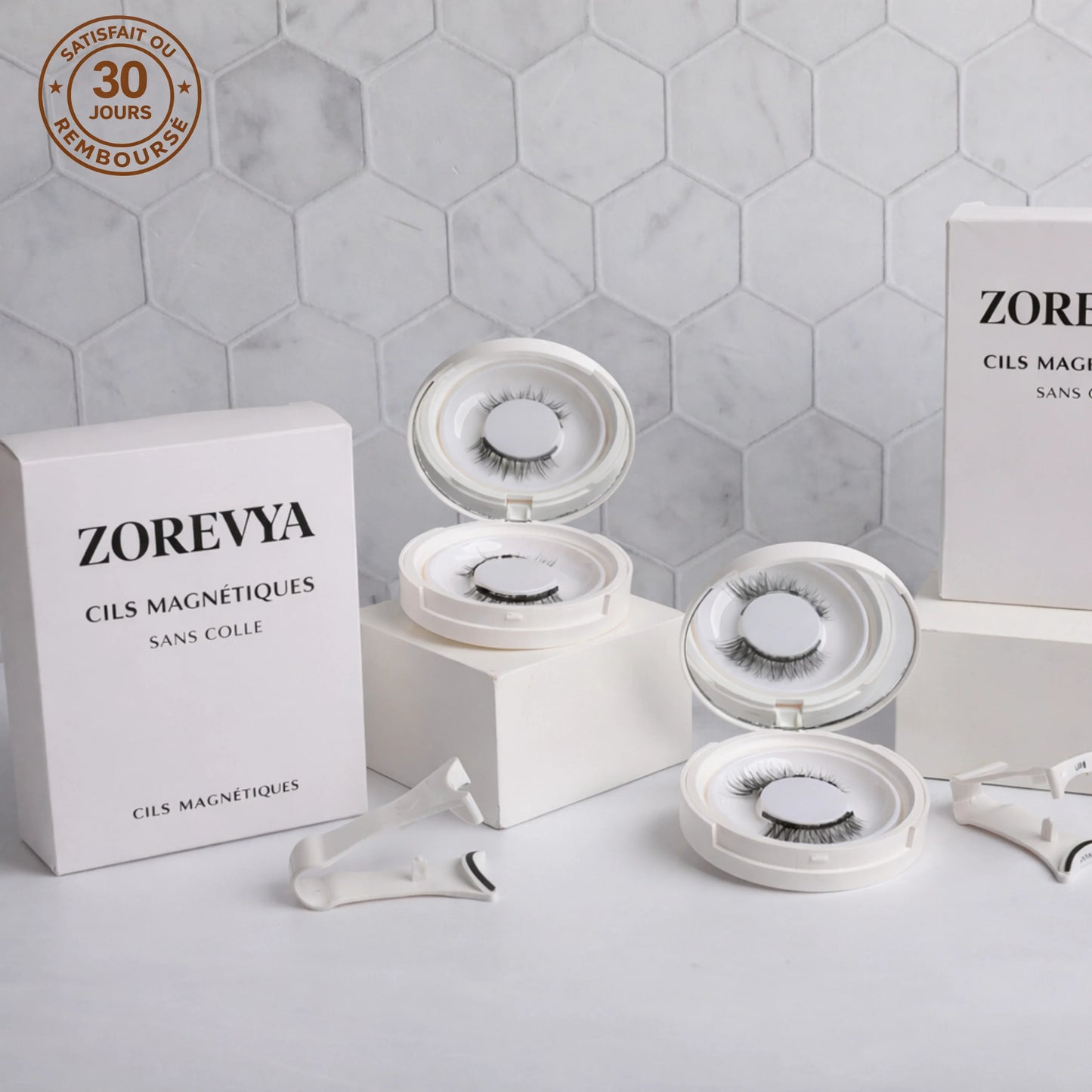 Faux cils magnétiques Zorevya™ sans colle