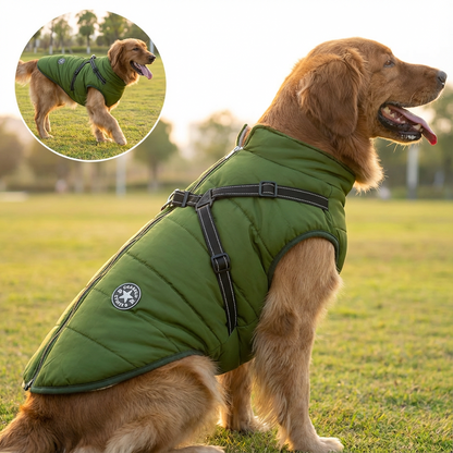Cappotto per Cane con pettorina integrata