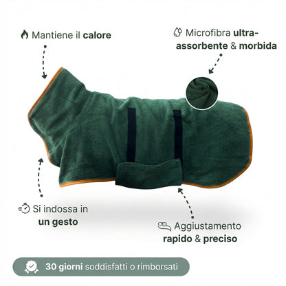 Accappatoio DryCoat™ + 1 asciugamano in OMAGGIO