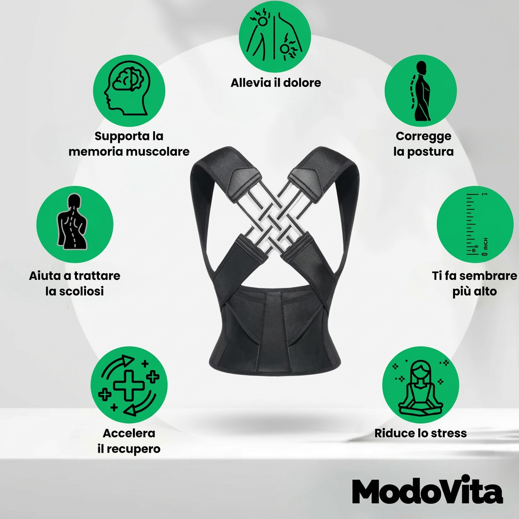 Cintura Modovita™ – Allevia il mal di schiena e migliora la postura